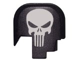 Slide Cover Plate for Smith and Wesson SampW MampP SHIELD pistol 9mm 40 Tactical Skull design by Fixxxer LLC