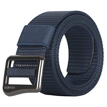 FAIRWIN Men's Web Holster Belt, Military Style Tactical Rigger Belt CQB Riggers Belt for Outdoor Military Army Training or Casual/ Duty Wear