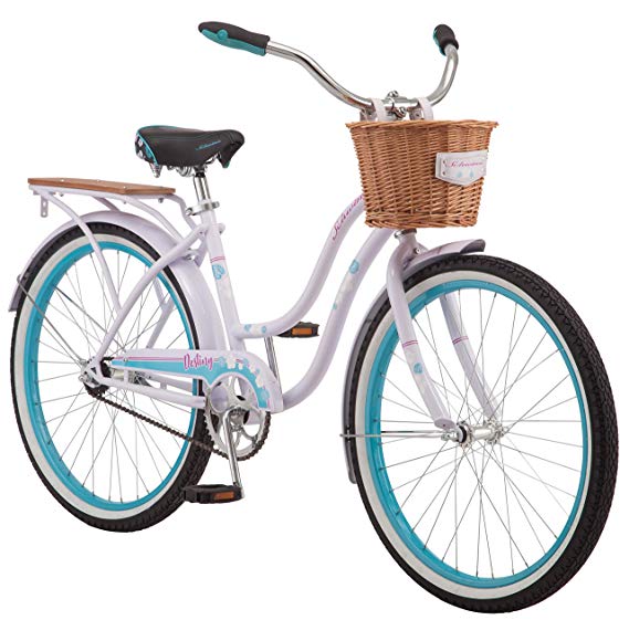 Schwinn Destiny Women's Cruiser Bike, Single Speed, 24" Wheels, Multiple Colors