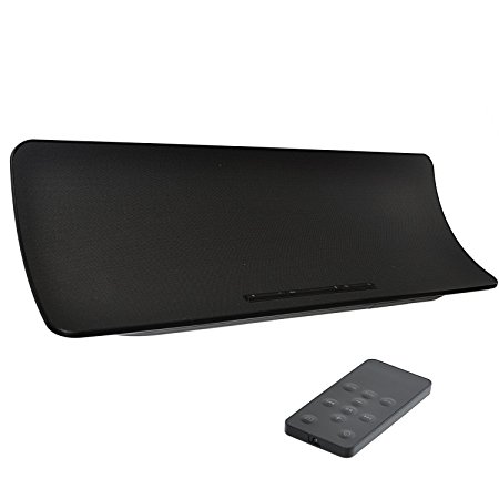 GOSO Bluetooth Sound Bar Speaker for TV Curved, Thin and Elegant Design