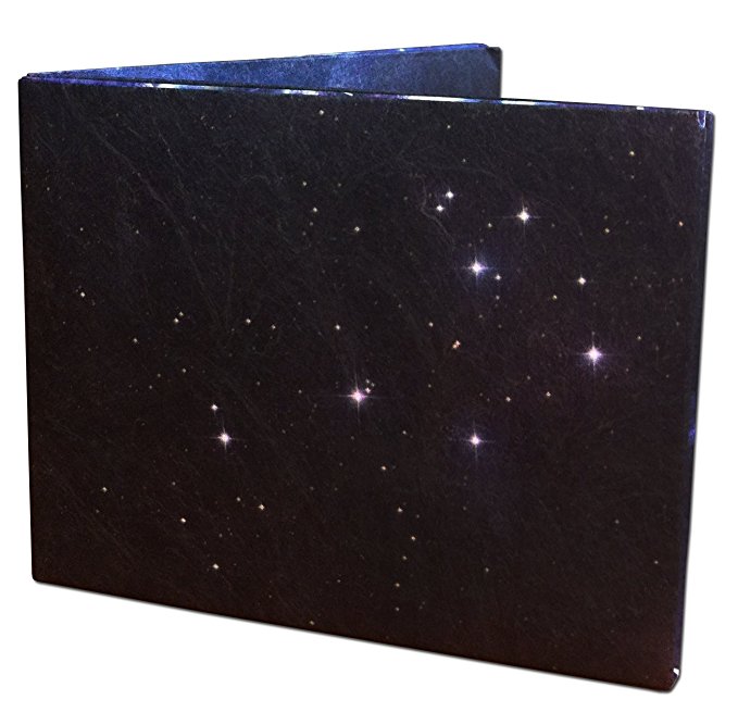 Karma Wallet Paper Thin Tyvek Wallet Space Stars Design - One Size - Blue