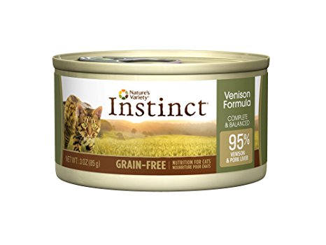 Instinct Grain Free Recipe Natural Wet Canned Cat Food by Nature's Variety