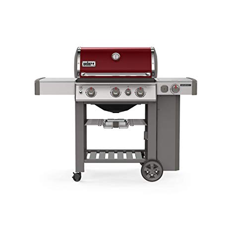 Weber 61032001 Genesis II E-330 LP Grill, Crimson