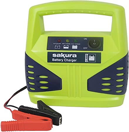 Sakura SS3629 Battery Charger, 4 Amp