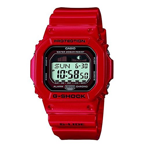 Casio Men's GLX-5600-4DR G-Shock Red Resin Digital Dial Watch