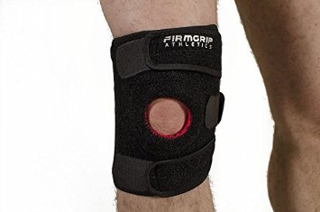 FirmGrip Athletics Premium Neoprene Knee Brace and Support For Men and Women - Reduces Pain and Aids in Sports Running and Cycling