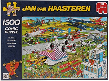 Jan Van Haasteren - The Airshow 1500 Piece Jigsaw Puzzle