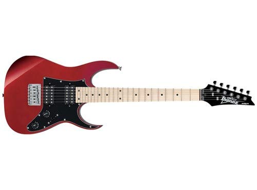 Ibanez GRGM 6 String Solid-Body Electric Guitar, Right, Candy Apple (GRGM21MCA)