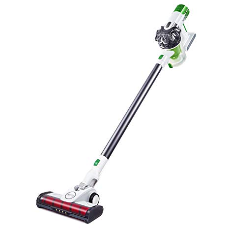 Proscenic P9 Cordless Vacuum Cleaner, Strengthened Powerful Suction and Lightweight Cordless Stick Vacuum, Handheld Bagless Stick Vacuum with LED Light, Charging Base, Long Lasting, Pets Free