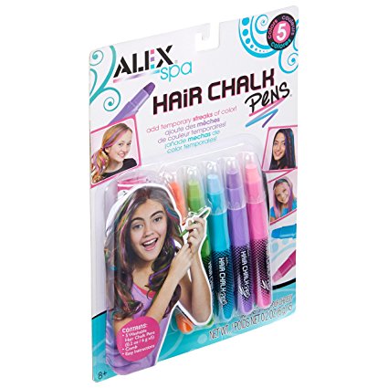 Alex Toys Various Hair Chalk Pens-Assorted Colors
