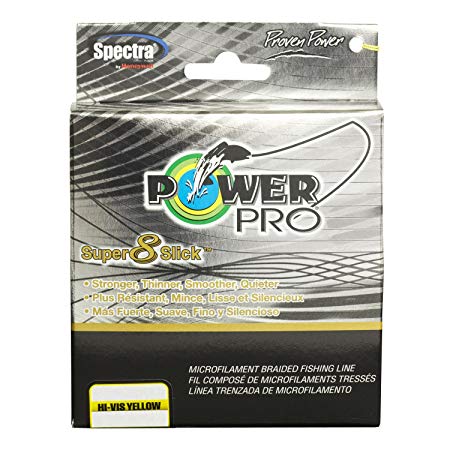 Power Pro Super Slick 300Yd Hi-Vis Yellow