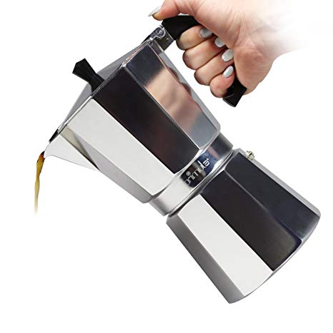 Primula Aluminum 6-Cup Stovetop Espresso Coffee Maker