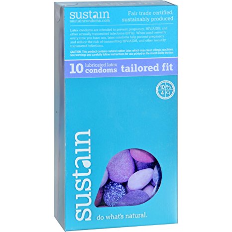 Sustain Condoms Tailored Fit - 10 Pack