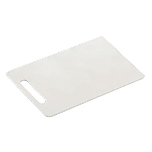 Kesper 30460 Cutting board, 9.45" x 5.91" x 0.24", White