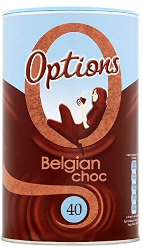 Options Belgian Choc 825g (Pack of 6 x 825g)