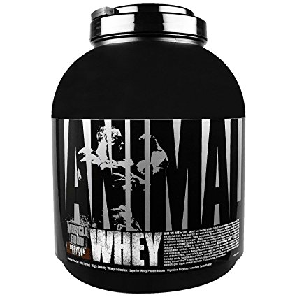 Universal Nutrition Animal Whey Isolate Loaded Whey Protein Powder Supplement, Brownie Batter, 4 Pound