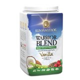 Sunwarrior Warrior Blend Raw Vegan Protein Powder Vanilla 22 lbs