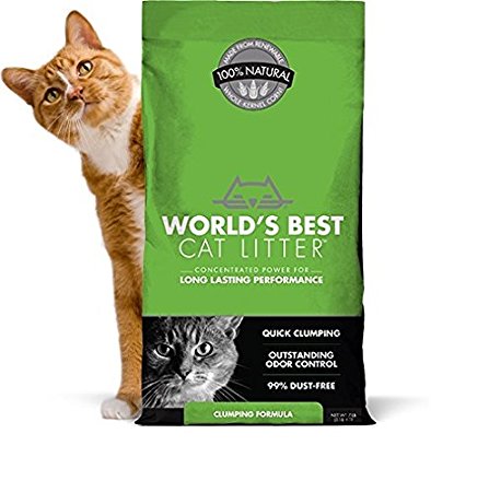 World's Best Cat Litter 391032 Clumping Litter Formula, 28 Pound