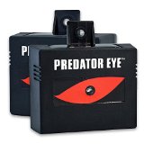 Aspectek Predator Eye Nighttime Solar Powered Animal Repeller - 2 Pack Waterproof Deterrent Light Nocturnal Animals