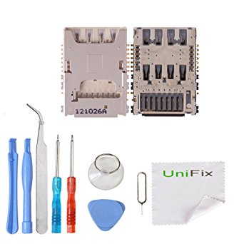 Unifix SimCard Sim Card Reader Connector Slot For LG G3 D850 D851 D855 VS985 LS990 F400   Tool Kit
