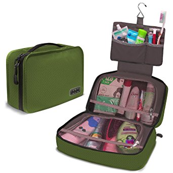 Dot&Dot Hanging Toiletry Bag for Men, Women and Kids - Organizer for Travel Accessories and Toiletries