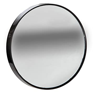 Home-X 10X Magnifying Makeup Mirror. Travel Mirror. With Suction Cups