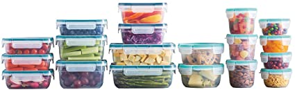 Snapware BPA-Free Plastic Storage Container Set - 38 pcs