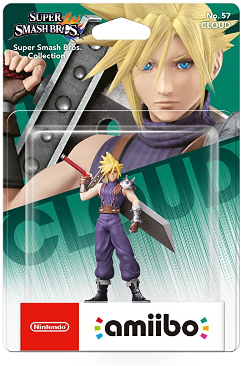 Cloud No.57 Amiibo (Nintendo Wii U)