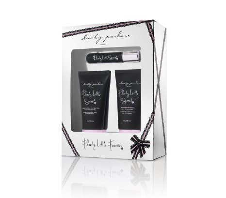 Booty Parlor Flirty Little Favorites Gift Set - Pink Caviar Scrub, Body Butter and Perfume Oil