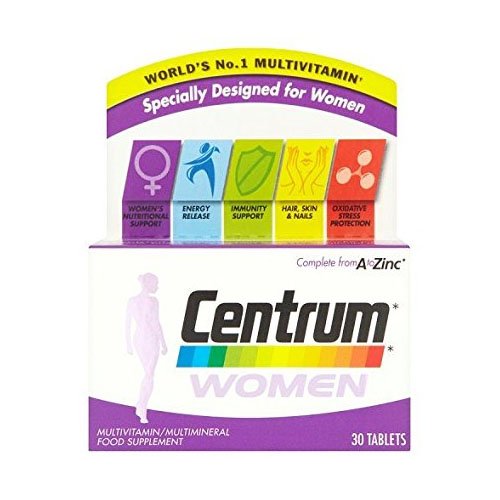 Centrum Complete A-Z Multivitamins for Women, 30 Tablets