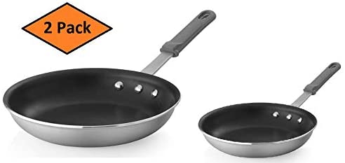 2 Pack 10 Nonstick Restaurant Fry Pan