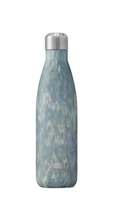 S'well 10017-A19-27140 Vacuum Insulated Stainless Steel Water Bottle, 17oz, Painted Poppy