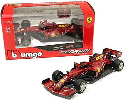 Model Car Sport 1:43 2020 Ferrari Racing SF1000 Formula One F1 #5 Sebastian Vettel