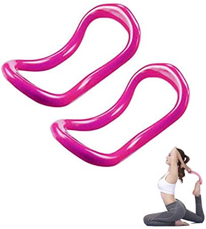 YNXing Yoga Ring, Pilates Ring Neck Equipment Accessories Exercise Fitness Rings for Toning Thighs, Abs, and Legs, Gymnastics Exercise Workout, Flexibility & Posture-Workout