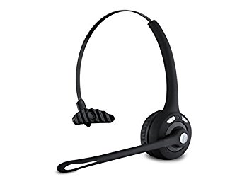 Bluetooth Headset For Drivers,Pashion Over-the-Head Noise Canceling Wireless Bluetooth Headphones With Mic Handsfree Calling for iPhone,Samsung&All Bluetooth Enabled Devices