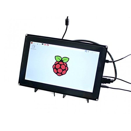 Waveshare Raspberry Pi 10.1inch HDMI LCD Capacitive Touch Screen with Case for Raspberry Pi 2 / 3 - Black