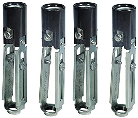 Adjustable Candelabra Socket - 4-Pack