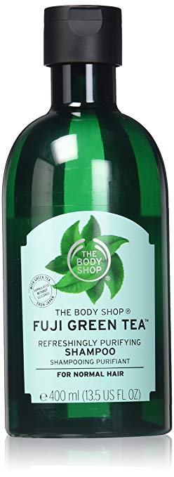 The Body Shop Fuji Green Tea Refreshingly Purifying Shampoo, 13.5 Fl Oz