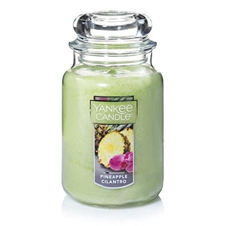 Yankee Candle Pineapple Cilantro Jar Candle, Large Jar