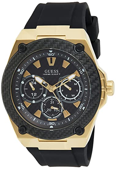 Guess Analog Black Dial Men's Watch-W1049G5