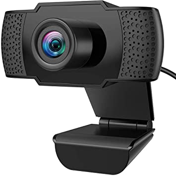720P Webcam with Microphone for Desktop PC Laptop Mac, Web Camera USB Computer Camera for Remote Conference, Games, Network Teaching Calling Gaming Streaming Video.