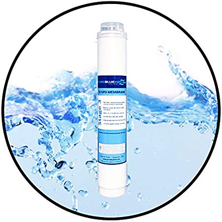 Pure Blue H2O 50 Gallon Per Day Stage 3 Membrane Filter