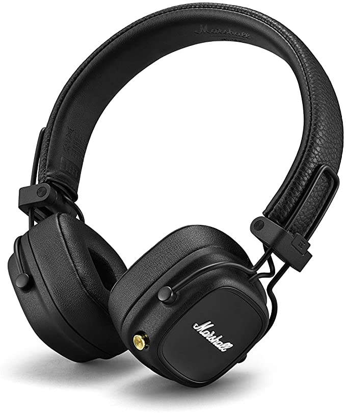 Marshall Major IV On-Ear Bluetooth Headphone, Black