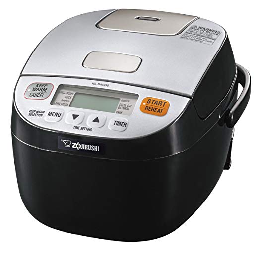 Zojirushi NL-BAC05SB Micom Rice Cooker & Warmer Silver Black