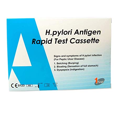 ALLTEST® Stomach Health Test/H Pylori ANTIGEN - Stomach Ulcer - Stool Home Testing Kit Pack ~ Screen Yourself for Active H Pylori Infection