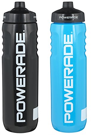 Powerade perfect squeeze water bottle 32 oz 2 Pack