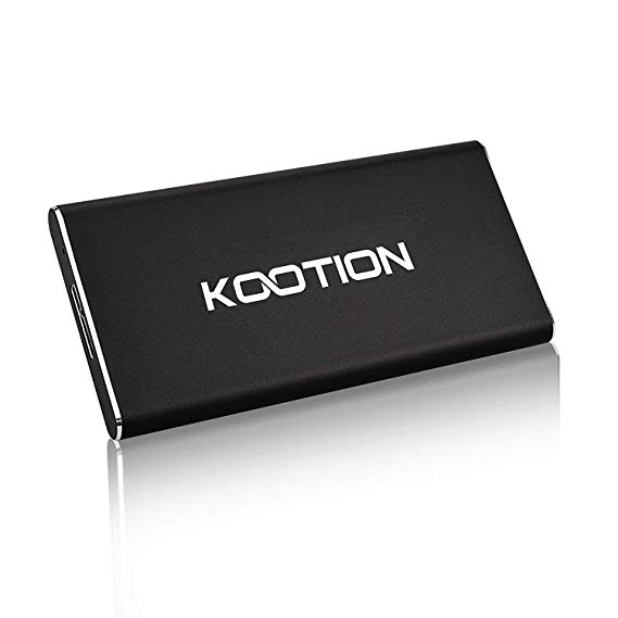 Kootion External SSD 60GB Portable SSD High-Speed Solid State Drive, Read up to 350MB/s & Write up to 200MB/s