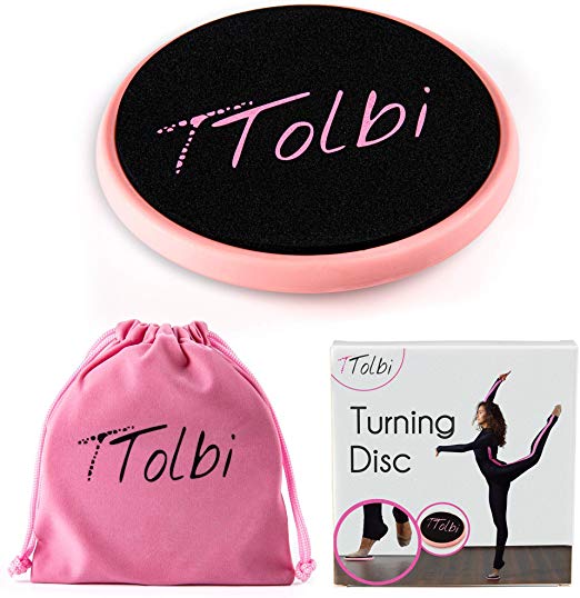 TTolbi Turning Board for Dance, Ballet, Gymnastics | Dance Turn Board on Releve | Turn Disc to Improve Balance and Pirouette | Turning Disc for Dancers | Ballet Turn Board | Dance Spinning Board