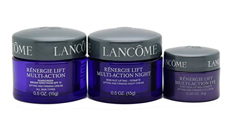 Renergie Lift Multi-Action Lifting and Firming Eye and Face Cream Set Includes Eye Cream, Broad Spectrum SPF 15 Day Cream and Night Cream