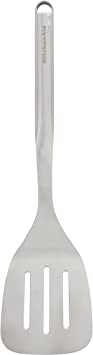 KitchenAid Premium Slotted Turner with Hang Hook, 13.6-Inch, Stainless Steel